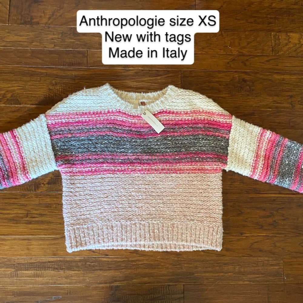 Anthropologie new with tags sweater size XS